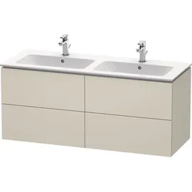 Duravit Waschtischunterschrank L-Cube 129x48,1x55cm, 4 Schub., wandhängend, Tau matt