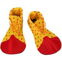 Holibanna Clown Cosplay Kostüm Schuhe Schuhschutz Zubehör Schuhe Punkt für Unisex Erwachsene Frauen Männer durchschnittliche Größe - 40 EU