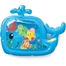Infantino Pat & Play Wasserunterlage - Wassermatte Wal für Säuglinge und ältere Babys, Bauchlage und sensorisches Spielen