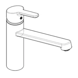 Kludi M2 Einhebelmischer Chrom