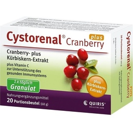 Quiris Healthcare Cystorenal Cranberry plus Portionsbeutel 20 St.