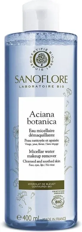 Sanoflore Aciana Botanica Bio-Mizellenwasser zur Entfernung von Make-up 400 ml