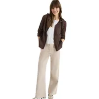 Cecil Langarm Jacke mit Kapuze und Taschen Braun XXL