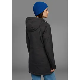 POLARINO Funktionsmantel POLARINO, Damen, Gr. 38, schwarz, Web, Obermaterial: 100% Polyester. Futter: 100% Polyester. Kapuzenfutter: 100% Polyester. Wattierung: 100% Polyester, Mäntel, Atmungsaktiv, winddicht und wasserdicht