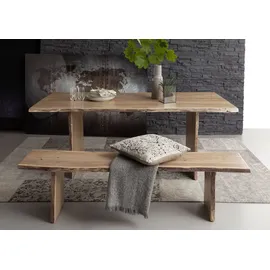 Massivmoebel24 PURE ACACIA 160 x 76 x 100 cm natur lackiert