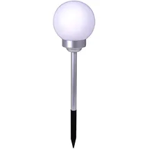 NÄVE Dekoleuchte Kunststoff H: 26 cm Solar weiß