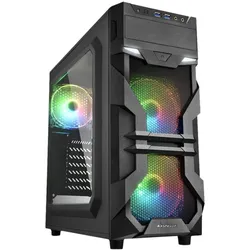 Sharkoon VG7-W RGB - Tower - ATX - Seitenteil mit Fenster (Acryl)