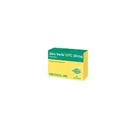 VERLA Zink Verla OTC 20 mg Filmtabletten 100 St.