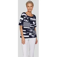 Rabe T-Shirt in Dunkelblau | Gr.: 36