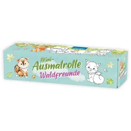 Trötsch Verlag Trötsch Mini-Ausmalrolle Waldfreunde
