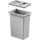 kuechenkonsum Hailo Inneneimer 1075959 mit Deckel 8 L 226 x 156 x 295 mm Höhe und Liter 156mm))