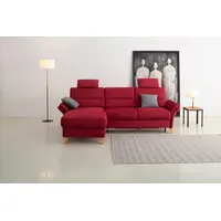 Home Affaire Ecksofa Westerland L-Form«, Federkern-Polsterung, wahlweise mit Bettfunktion, Bettkasten