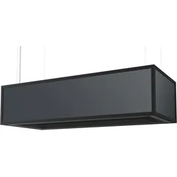 Berbel - Inselhaube Skyline Frame - Umluft | BIH 140 SKF (inkl. Regal recht + links)
