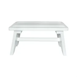 Aranaz MUEBLEAR - Ara Multifunktionshocker, abnehmbar, weiß