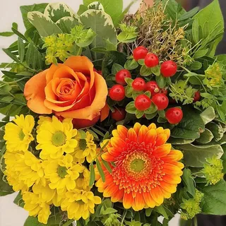 Blumenstrauß Ganz unverblümt kleiner Mix