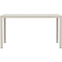 venture home Gartentisch 140 x 80 x 74 cm Beige