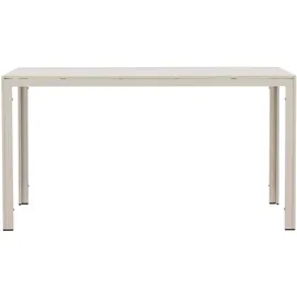 venture home Gartentisch 140 x 80 x 74 cm Beige