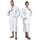 ZOLLNER unisex, Bademantel,, Velours XL weiß