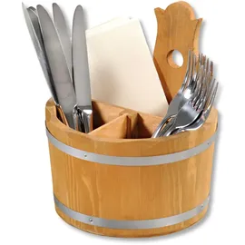 KESPER Besteckbehälter Kiefer 17 x 20 cm braun