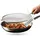 Fackelmann Chefkoch trifft Fackelmann Spritzschutz Ø29 cm – aus Edelstahl mit ergonomischem Soft-Touch-Griff, spülmaschinengeeignet, Spritzschutzdeckel gegen Öl-, Wasser- und Fettspritzer