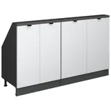 Vicco Kommode Rion 46 x 140 x 83,80 cm Weiß
