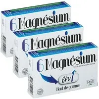 Magnesium 6 en 1 Comprimé(S) 3x60 pc(s)