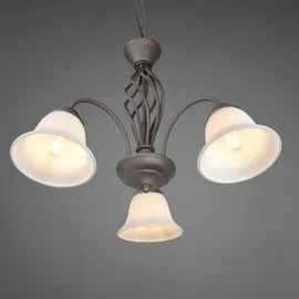Trio Lighting Rustica 3-flg. 101000324 60 cm rostfarbig, weiß matt