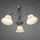 Trio Lighting Rustica 3-flg. 101000324 60 cm rostfarbig, weiß matt