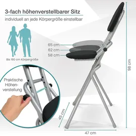 eloneo Sitz- und Stehhilfe »Silber«