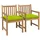 vidaXL Gartenstühle 58 x 100 x 90 cm grün 2 St.