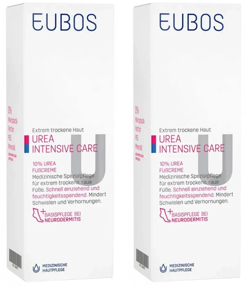 Eubos Trockene Haut Urea 10% Fußcreme