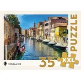 Singliesel GmbH Demenz-Puzzle: Venedig. Das Demenz-Puzzle-Spiel mit 35 Puzzle-Teilen im XXL-Format:
