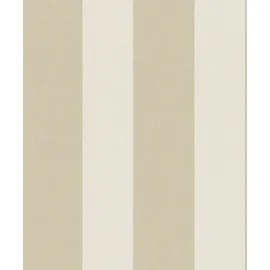 Rasch Textil Vliestapete Mustertapete 10 m x 0,53 m 633450 Beige/Weiß