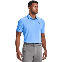 Under Armour Tech Poloshirt Herren 475 - carolina blue/graphite blue/pitch gray S