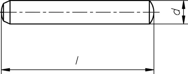 Dresselhaus Zylinderstift 1658/000/01 4x36