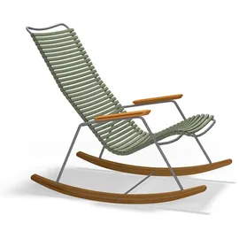 Houe Schaukelstuhl Click, olivegrün Polypropylen Grün Olive