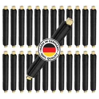 Weichgeglühter PREMIUM Blumendraht Made in Germany Ø0,65mmx38m je Stück | Äußerst biegsam, stabil & flexibel als Bindedraht, Wickeldraht, Pflanzendraht, Pflanzenhilfe (Blau geglüht, 25 Stk.)