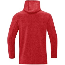 Jako Premium Hoodie rot meliert M