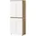 inn.furn Assino Mehrzweckschrank 70 x 175 x 37 cm Weiß/Eiche