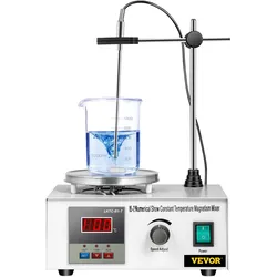 VEVOR Heizplatte Magnetrührer Magnetrührer Heizung Heizplatte 85-2 Magnetische Mixer Stirrer 220V