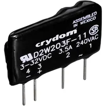 CRYDOM Halbleiterrelais D2W202F 2 A Schaltspannung (max.): 280 V/AC Nullspannungsschaltend 1 St.
