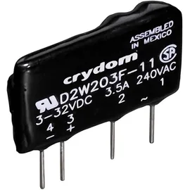 CRYDOM Halbleiterrelais D2W202F 2 A Schaltspannung (max.): 280 V/AC Nullspannungsschaltend 1 St.