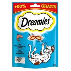 Dreamies +50% gratis 6x90g Lachs