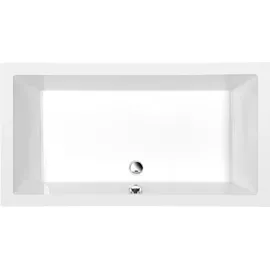 Polysan Deep Rechteck-Duschwanne 110x90x26cm, tief, weiß