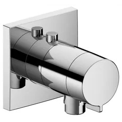 Keuco IXMO solo Thermostat 59554 eckig verchromt