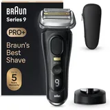 Braun Series 9 Pro+ 9510s Rasierer Schwarz (Active Quattro Head, Reinigungsstation: Nein)