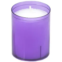 Sovie CANDLES Refill Kerzen in lila 4x24 Stück im Tray