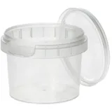 Papstar Feinkostbecher rund 120 ml Ø 6,9 cm 48 St. Transparent