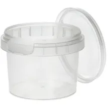 Papstar Feinkostbecher rund 120 ml Ø 6,9 cm 48 St. Transparent