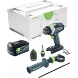 Festool TPC 18/4 I-Basic Akku Schlagbohrschrauber 18 V 75 Nm Brushless + 1x Akku 5,0 Ah + Systainer - ohne Ladegerät